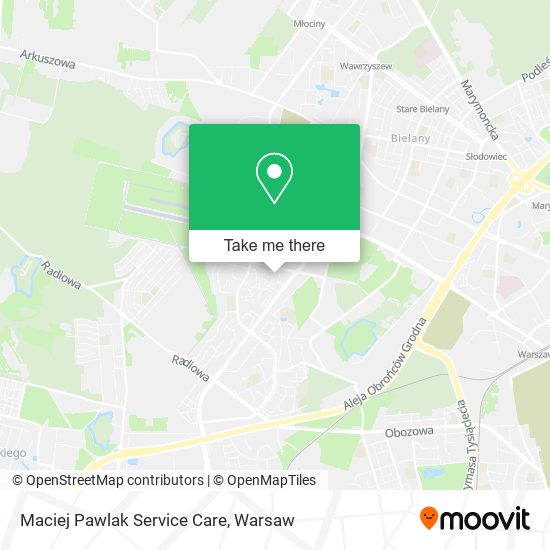 Maciej Pawlak Service Care map