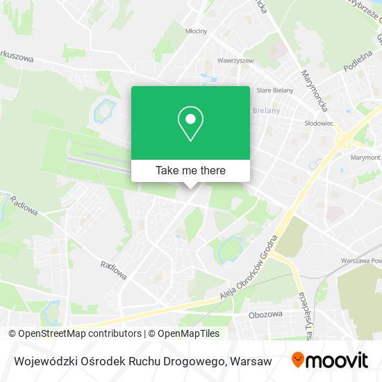 Wojewódzki Ośrodek Ruchu Drogowego map