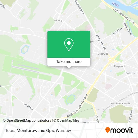 Карта Tecra Monitorowanie Gps