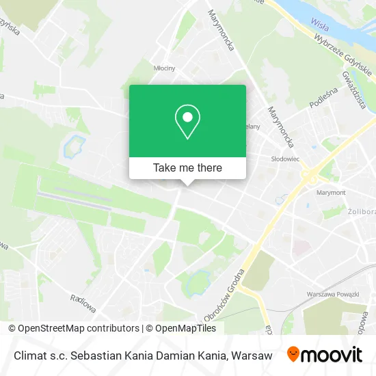 Карта Climat s.c. Sebastian Kania Damian Kania