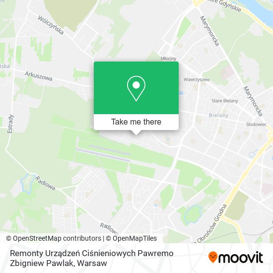 Remonty Urządzeń Ciśnieniowych Pawremo Zbigniew Pawlak map