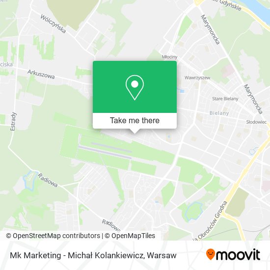 Mk Marketing - Michał Kolankiewicz map