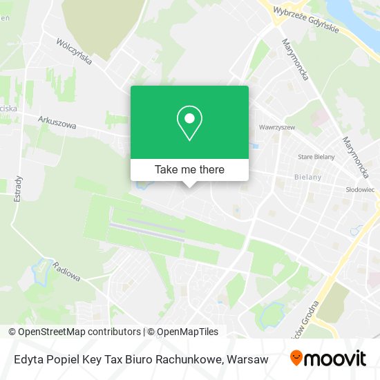 Edyta Popiel Key Tax Biuro Rachunkowe map