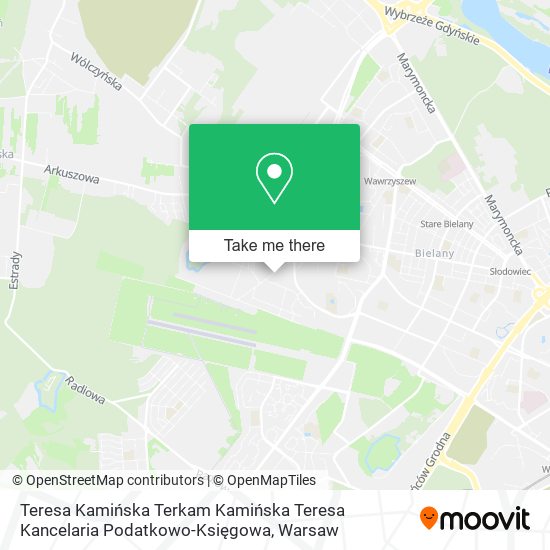 Teresa Kamińska Terkam Kamińska Teresa Kancelaria Podatkowo-Księgowa map