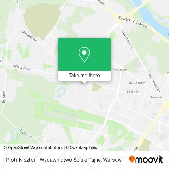 Piotr Nisztor - Wydawnictwo Ścisle Tajne map
