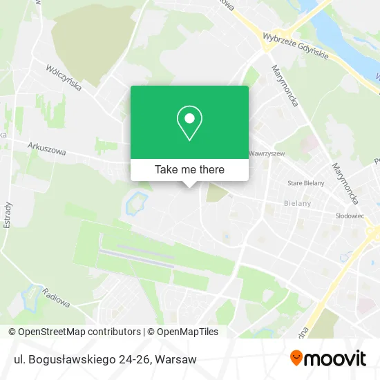Карта ul. Bogusławskiego 24-26