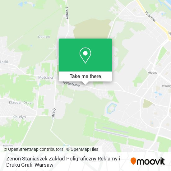 Zenon Staniaszek Zakład Poligraficzny Reklamy i Druku Grafi map