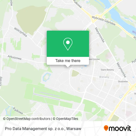 Карта Pro Data Management sp. z o.o.