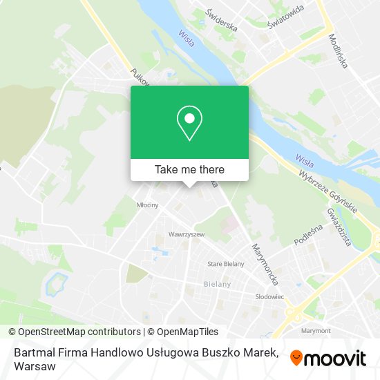 Bartmal Firma Handlowo Usługowa Buszko Marek map