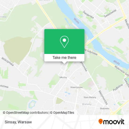 Sinsay map