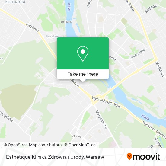 Esthetique Klinika Zdrowia i Urody map