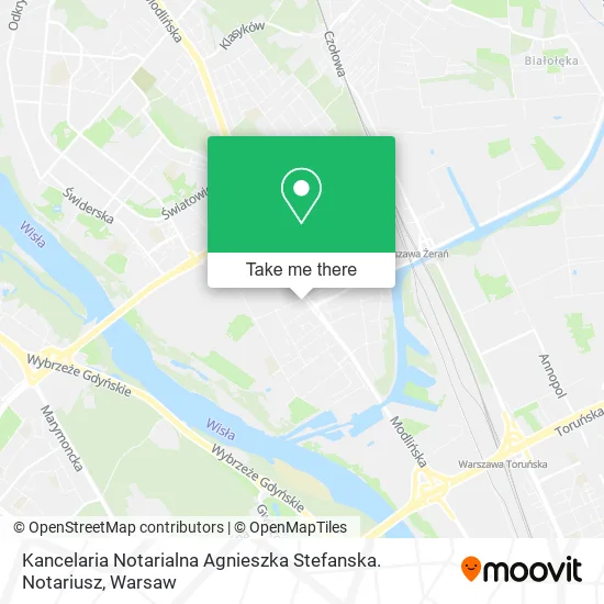 Kancelaria Notarialna Agnieszka Stefanska. Notariusz map