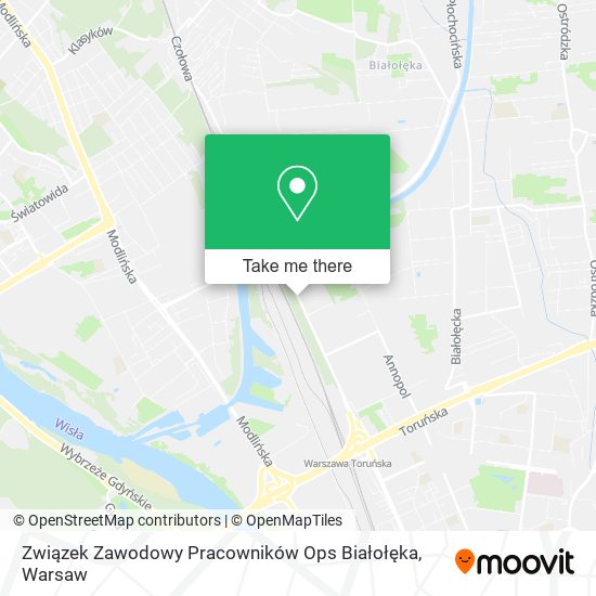 Związek Zawodowy Pracowników Ops Białołęka map