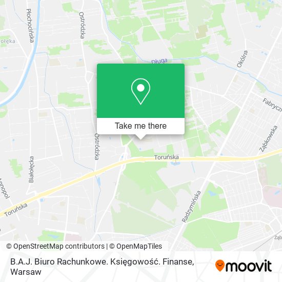 B.A.J. Biuro Rachunkowe. Księgowość. Finanse map