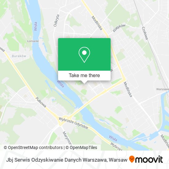 Jbj Serwis Odzyskiwanie Danych Warszawa map