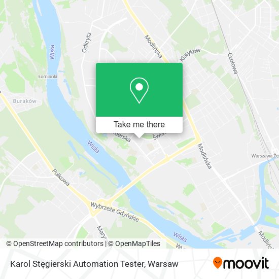 Karol Stęgierski Automation Tester map