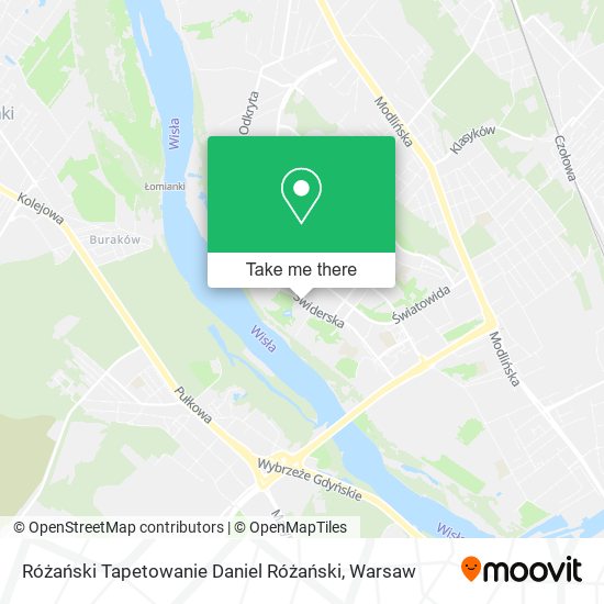 Różański Tapetowanie Daniel Różański map