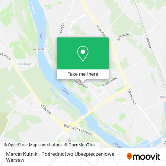 Marcin Kutnik - Pośrednictwo Ubezpieczeniowe map