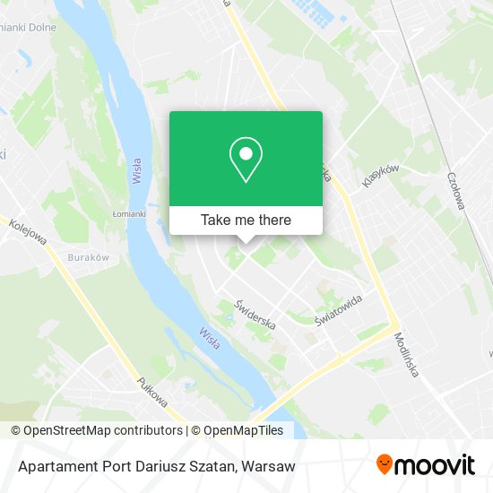 Apartament Port Dariusz Szatan map