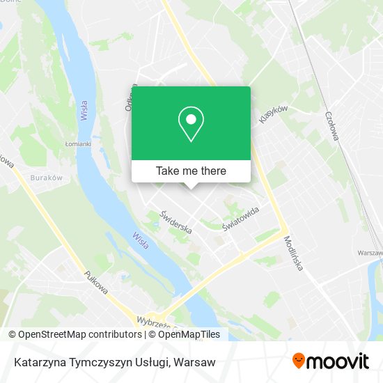 Katarzyna Tymczyszyn Usługi map