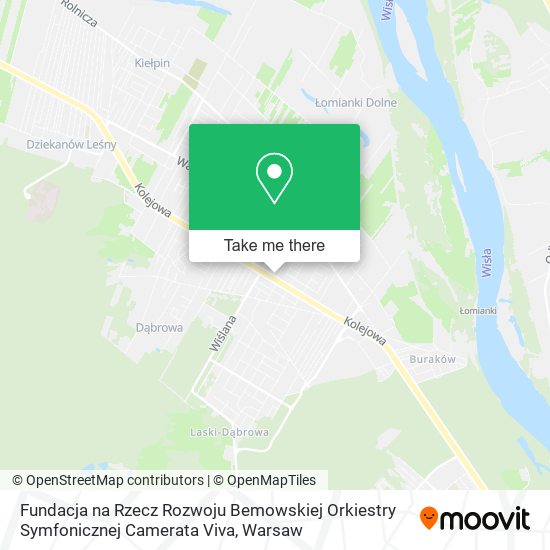 Fundacja na Rzecz Rozwoju Bemowskiej Orkiestry Symfonicznej Camerata Viva map