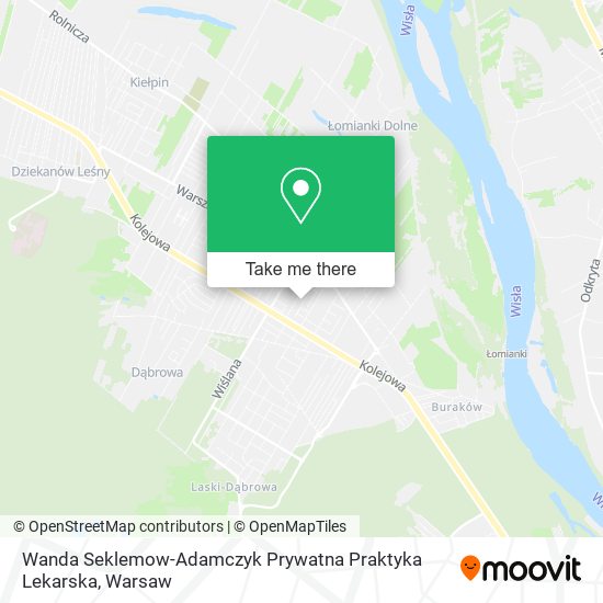 Wanda Seklemow-Adamczyk Prywatna Praktyka Lekarska map