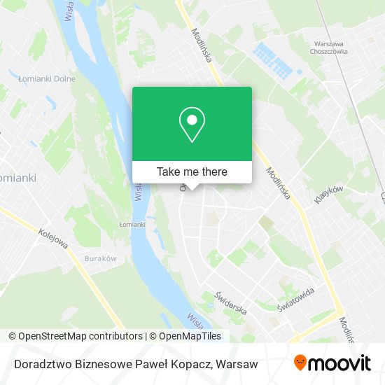 Doradztwo Biznesowe Paweł Kopacz map