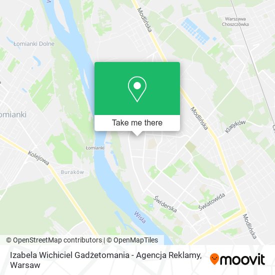 Izabela Wichiciel Gadżetomania - Agencja Reklamy map