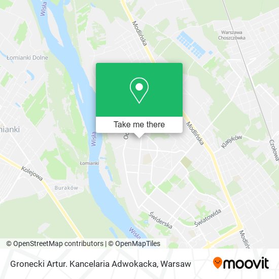 Gronecki Artur. Kancelaria Adwokacka map