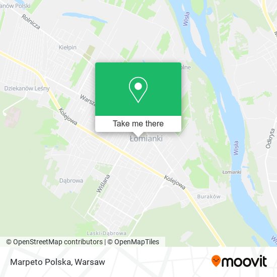 Marpeto Polska map