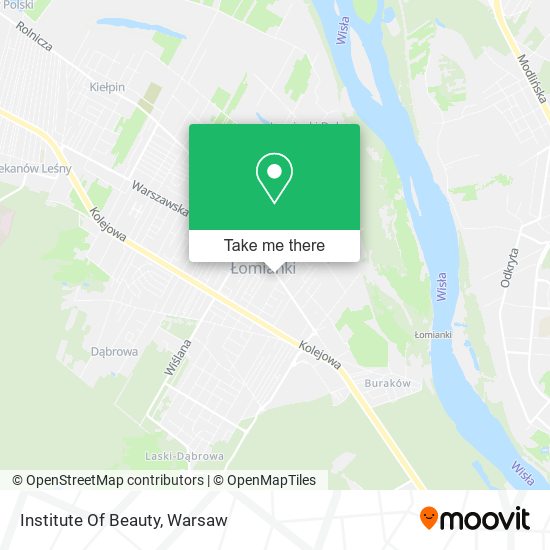 Institute Of Beauty map