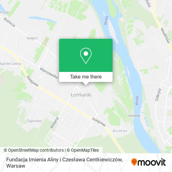 Fundacja Imienia Aliny i Czesława Centkiewiczów map