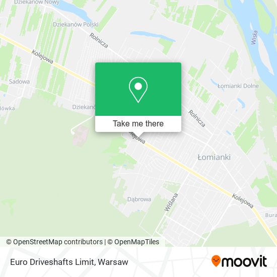 Euro Driveshafts Limit map