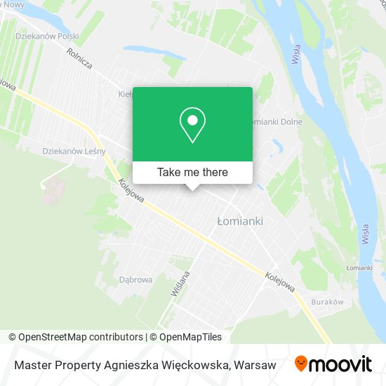 Master Property Agnieszka Więckowska map