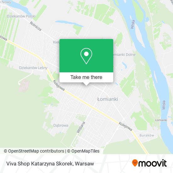 Viva Shop Katarzyna Skorek map