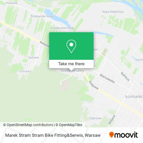 Marek Stram Stram Bike Fitting&Serwis map