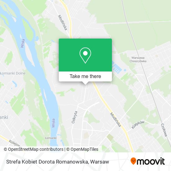 Strefa Kobiet Dorota Romanowska map