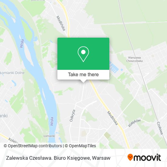 Zalewska Czesława. Biuro Księgowe map