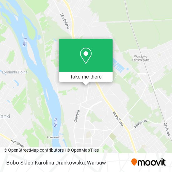 Bobo Sklep Karolina Drankowska map