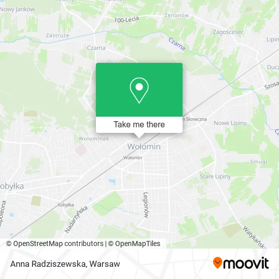 Anna Radziszewska map