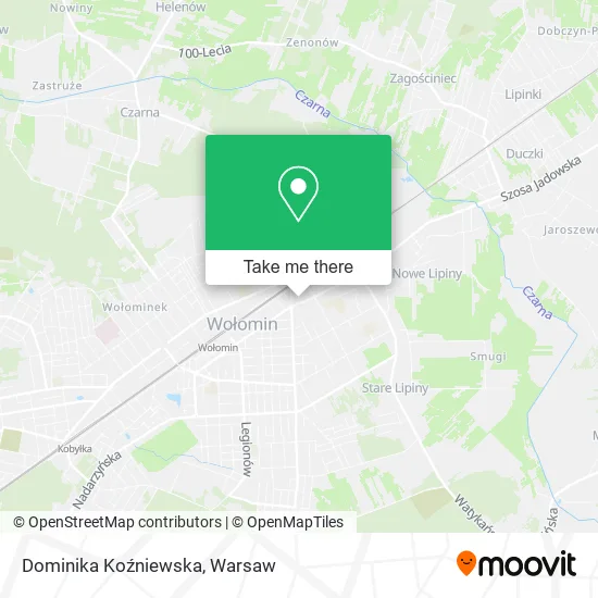 Dominika Koźniewska map