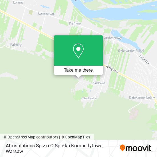 Atmsolutions Sp z o O Spółka Komandytowa map