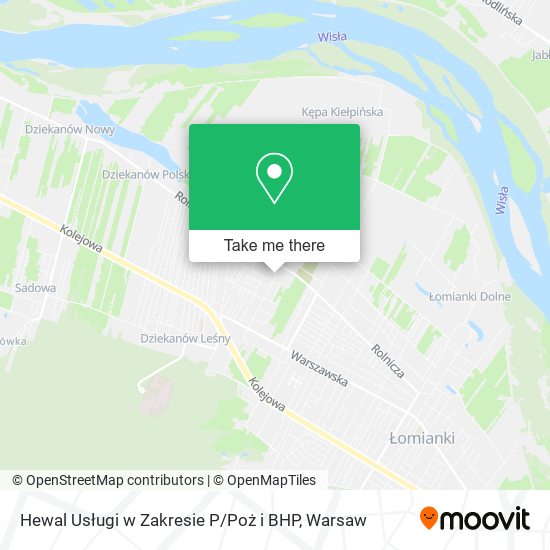 Hewal Usługi w Zakresie P / Poż i BHP map