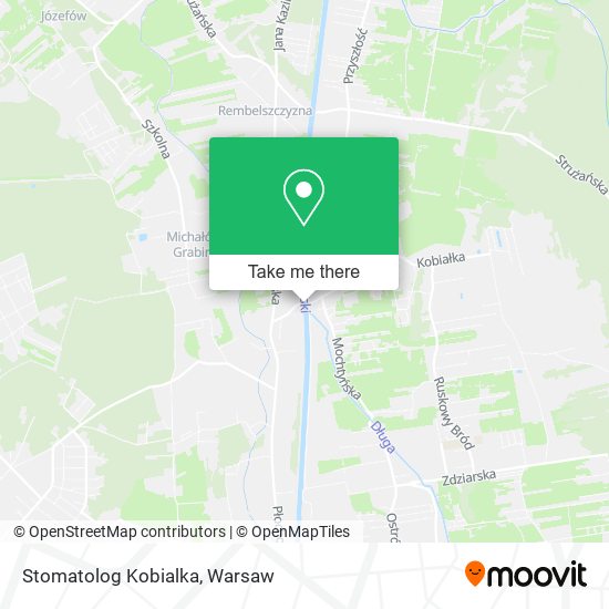 Stomatolog Kobialka map