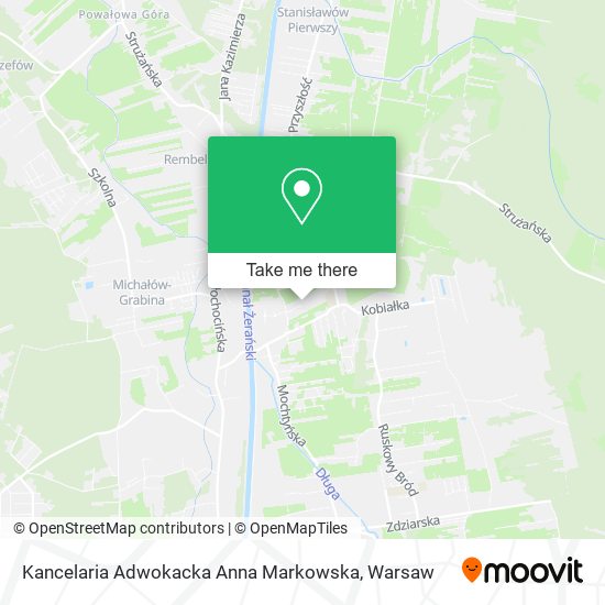 Kancelaria Adwokacka Anna Markowska map