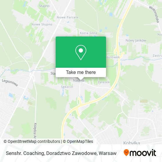 Senshr. Coaching, Doradztwo Zawodowe map