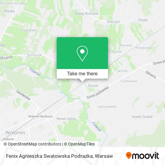 Fenix Agnieszka Swatowska Podrazka map