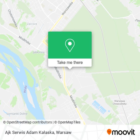 Ajk Serwis Adam Kałaska map