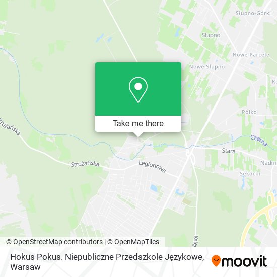 Hokus Pokus. Niepubliczne Przedszkole Językowe map