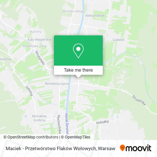 Maciek - Przetwórstwo Flaków Wołowych map